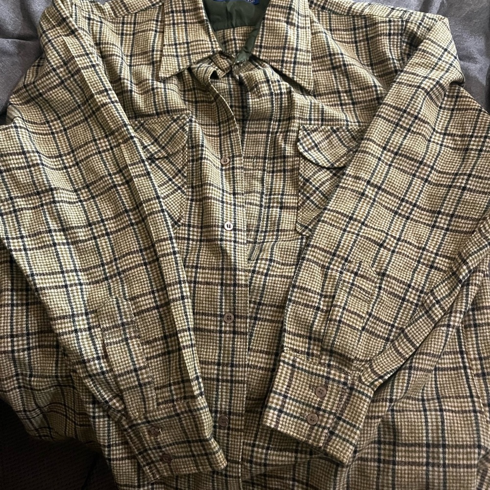 JCPenney Olive Green Wool Jacket